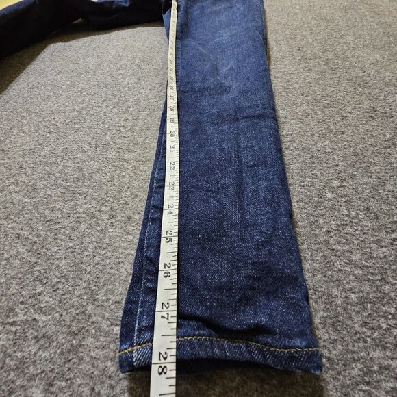 Madewell Skinny Jeans Womens Size 29 Cotton Blend Blue Denim Mid Rise Stretch - Picture 12 of 16